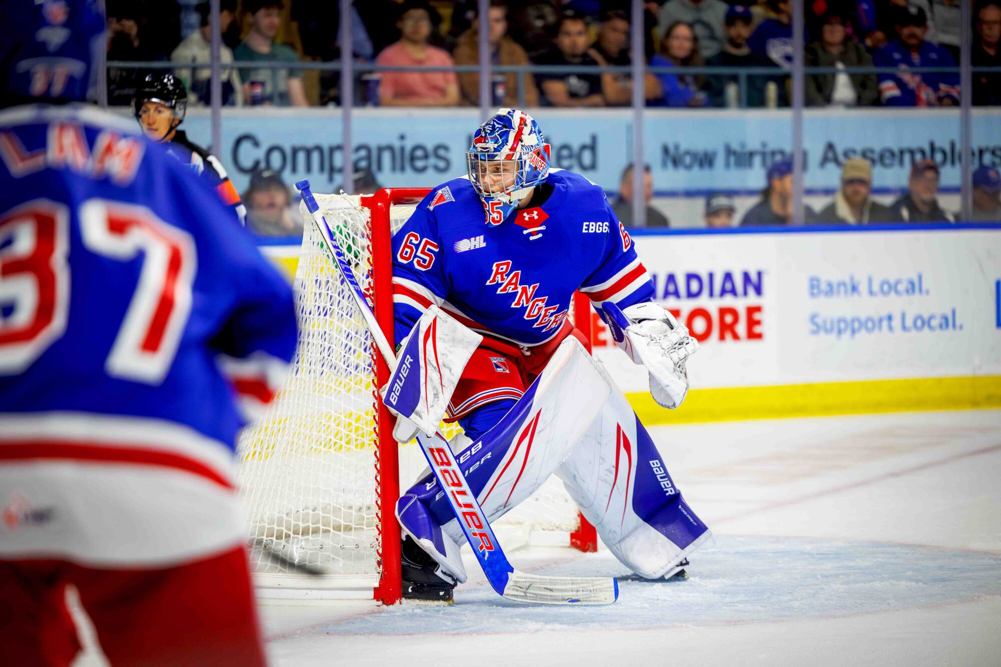 RANGERS WIN SEASON’S OPENING GAME