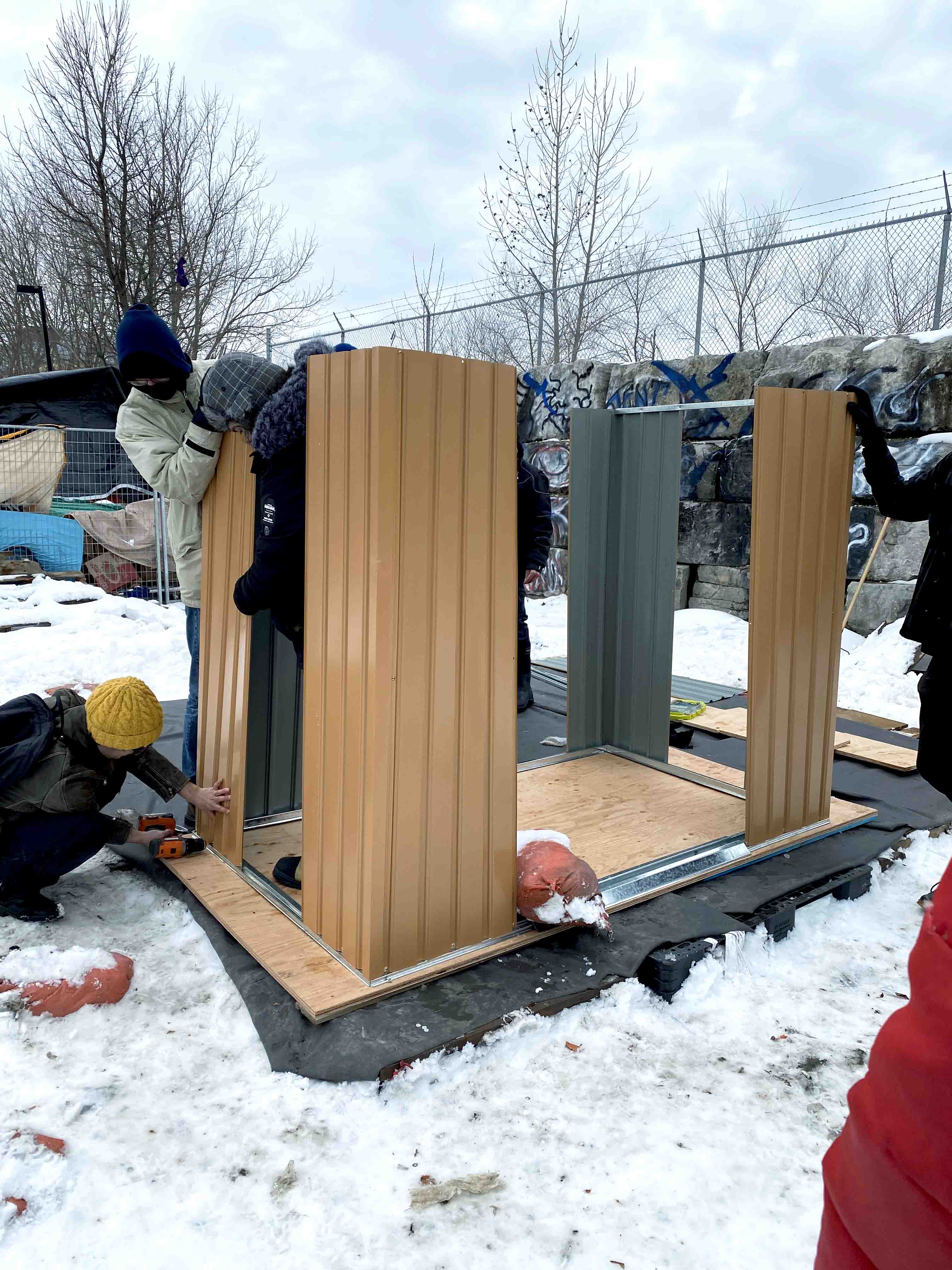 SAFETY SHED OPENS ON 100VIC